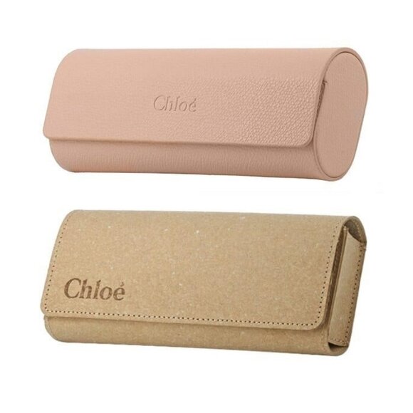 New Authentic  CHLOE Gold Rimless Square CH0270O 002 Glasses Women